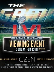 Super Bowl at Czen Restaurant