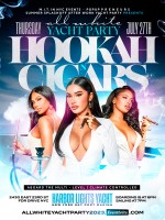 ALL WHITE HOOKAH -n- CIGARS