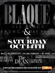 THE ALL BLACK BRUNCH & DAY PARTY