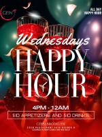 All Day Happy Hour Wednesdays