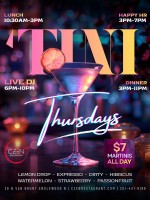 Tini Thursdays at CZEN Englewood : $7 Martinis All Day, Every Week!