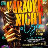 Karaoke Night Weds