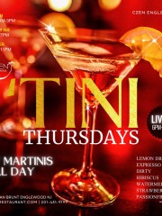 Tini Thursdays at CZEN Englewood : $7 Martinis All Day, Every Week!
