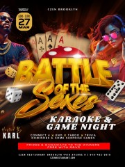 Battle of the Sexes: Karaoke & Game Night
