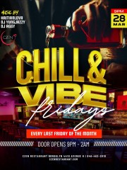 Chill & Vibe Friday featuring HaitianLova & Guest DJs