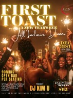 FIRST TOAST — NYE All-Inclusive Dinner at CZEN