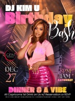 DJ Kim U B-day Bash