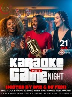 Karaoke Meets Game Night w/ Dre & DJ Fish at Czen Englewood