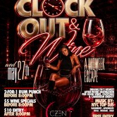 Clock OUT & WINE