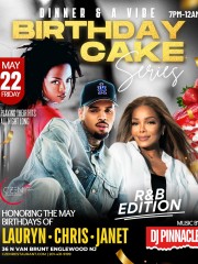 Dinner & A vibe: Birthday Cake Series