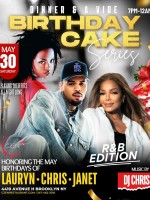 Dinner & A vibe: Birthday Cake Series