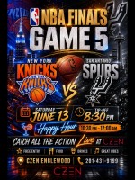 NBA FINALS GAME 5: KNICKS vs SPURS