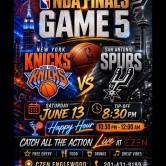 NBA FINALS GAME 5: KNICKS vs SPURS